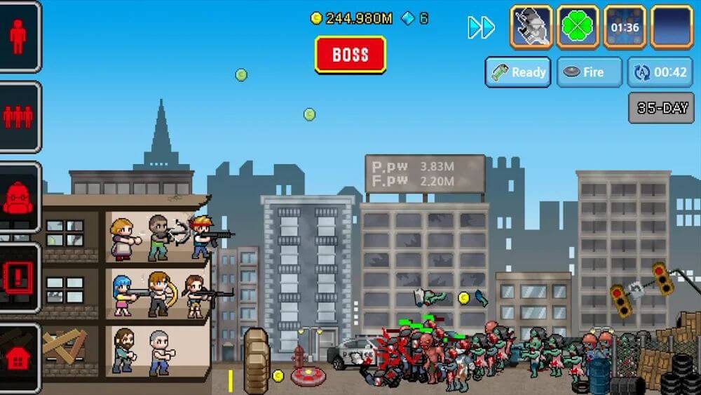 100 DAYS - Zombie Survival screenshot 2