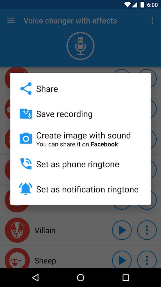 Voice Changer With Effects screenshot 6
