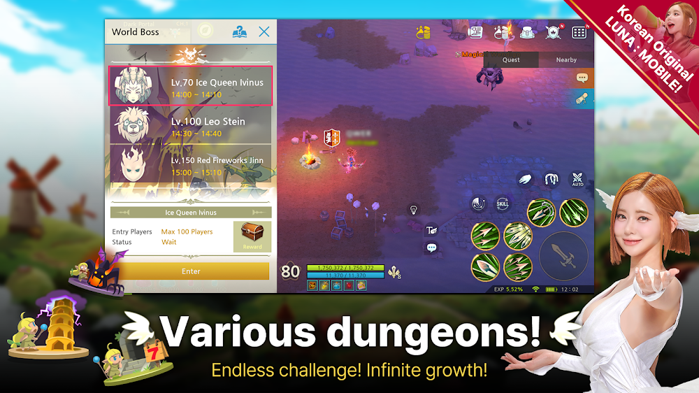 LUNA : MOBILE v1.0.798 MOD Menu APK featuring movement speed multipliers - image 3