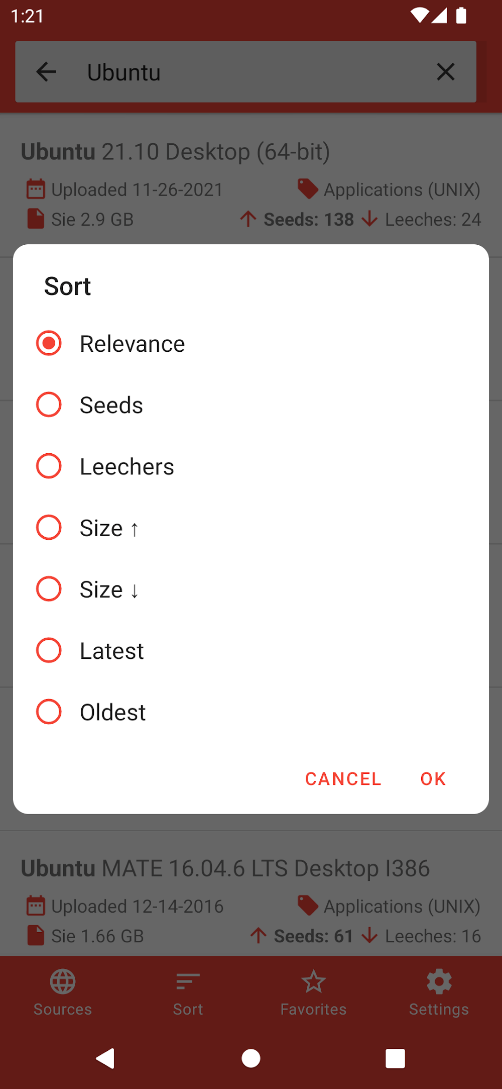 Torrent Search Revolution screenshot 4