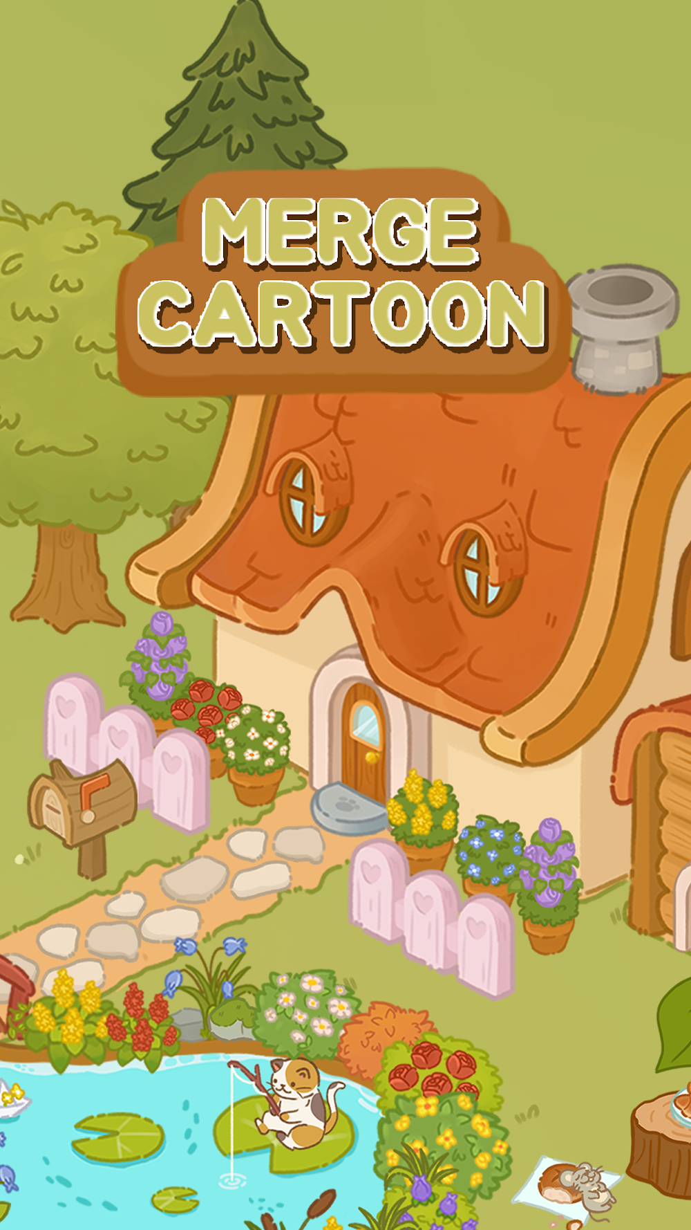 Merge Cartoon: Renovate Town gameplay screenshot 7