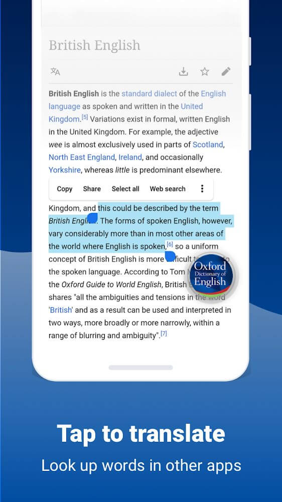 Oxford Dictionary of English screenshot 7