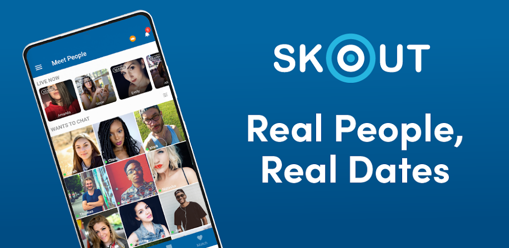 SKOUT- Meet, Chat, Go Live screenshot 1