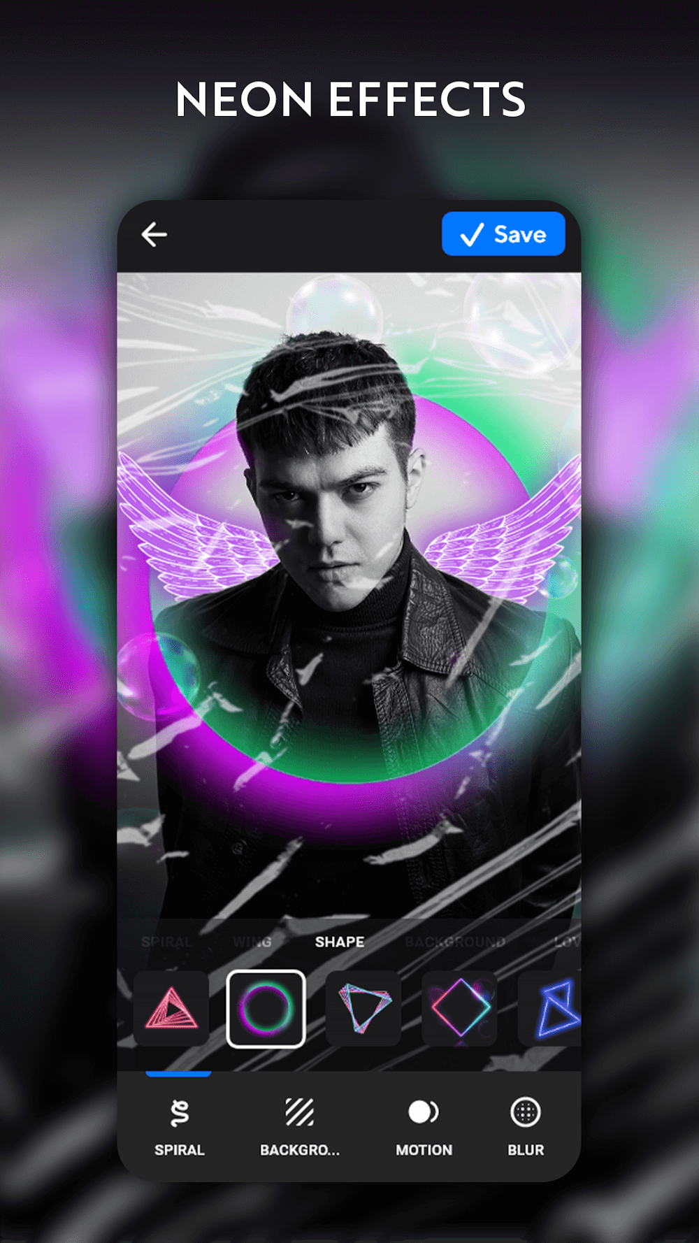 NeonArt Photo Editor screenshot 3
