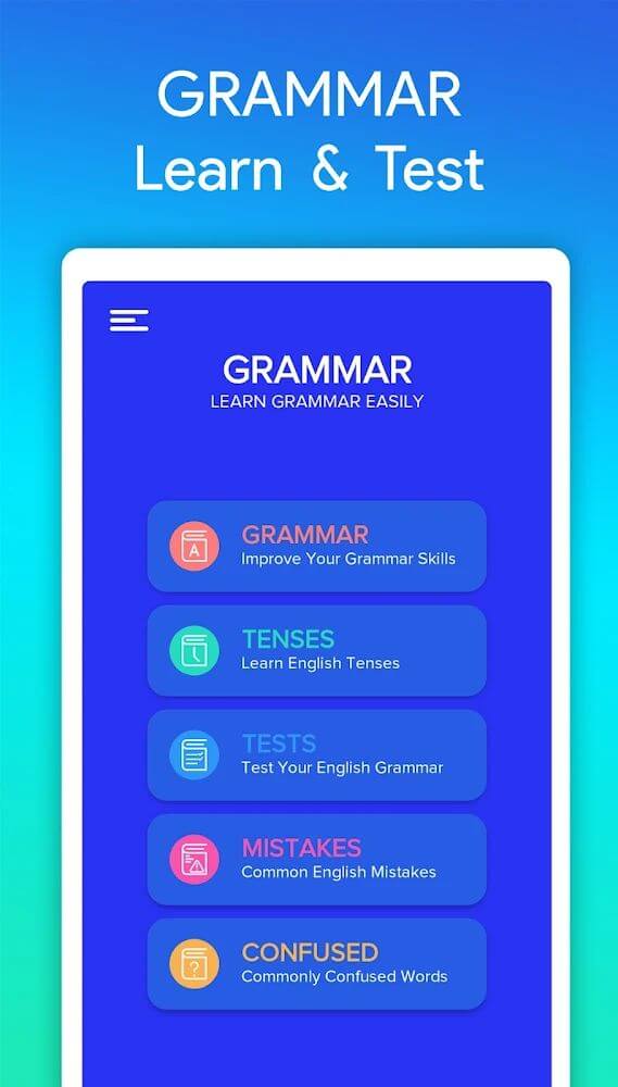 English Grammar screenshot 3