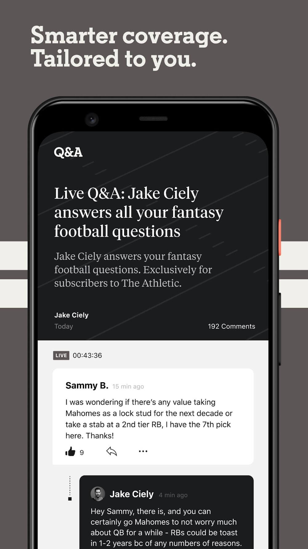 The Athletic screenshot 7
