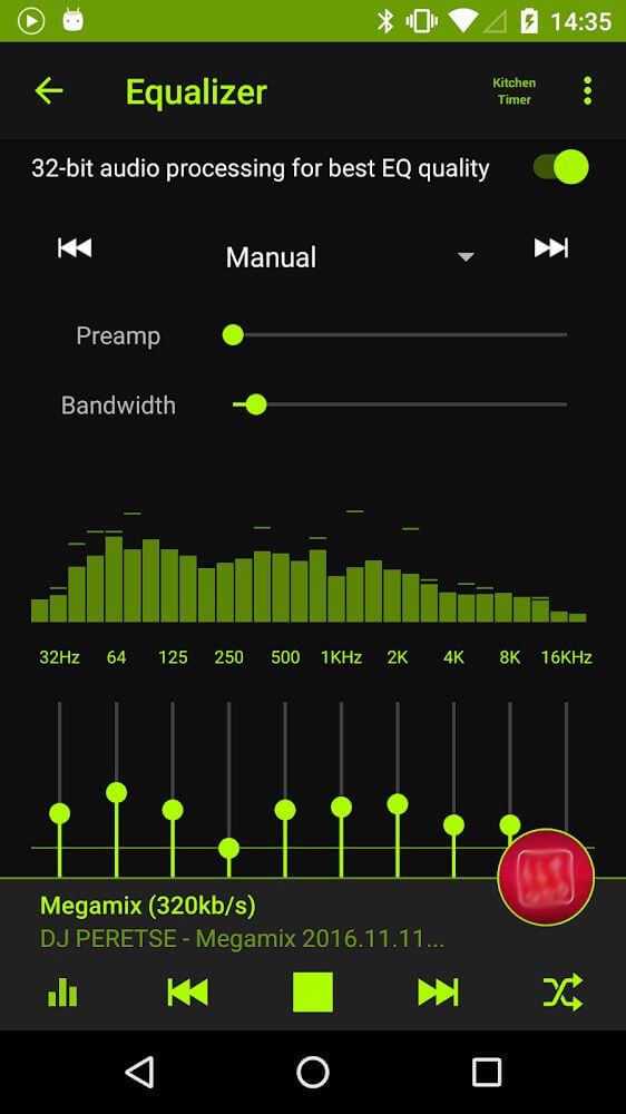 Record DFM screenshot 3