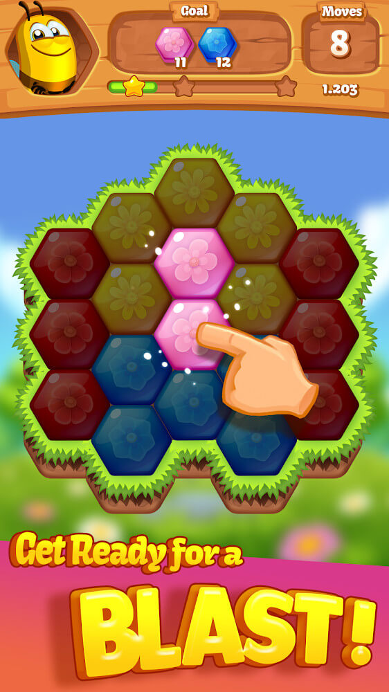 Bee Brilliant Blast screenshot 3