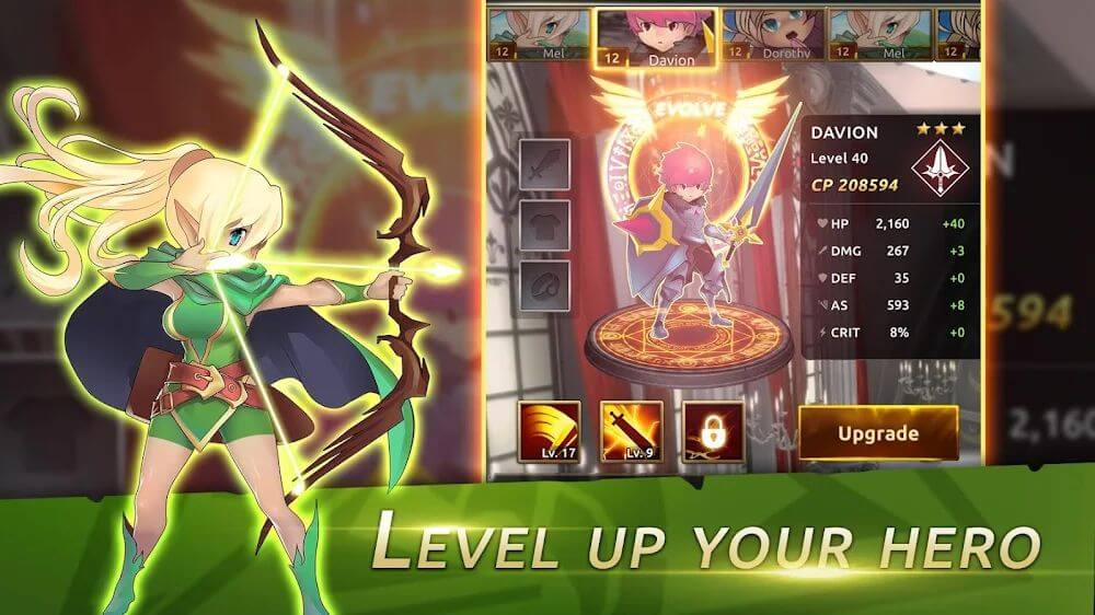 Knight War: Idle Defense Pro gameplay screenshot 2
