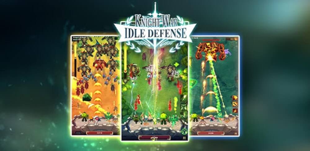 Knight War: Idle Defense Pro gameplay screenshot 1