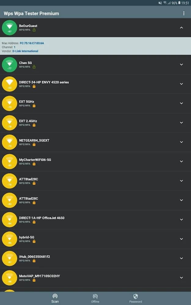 Wps Wpa Tester Premium screenshot 7