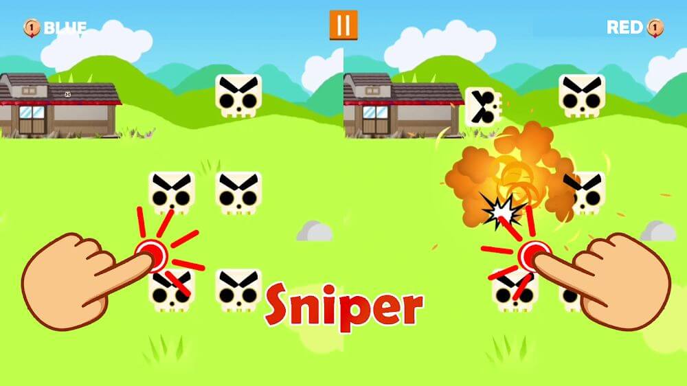 Jumping Ninja Party 2 Player Games gameplay screenshot 4