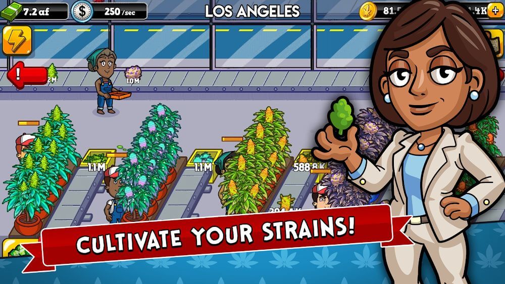 Weed Inc: Idle Tycoon screenshot 2