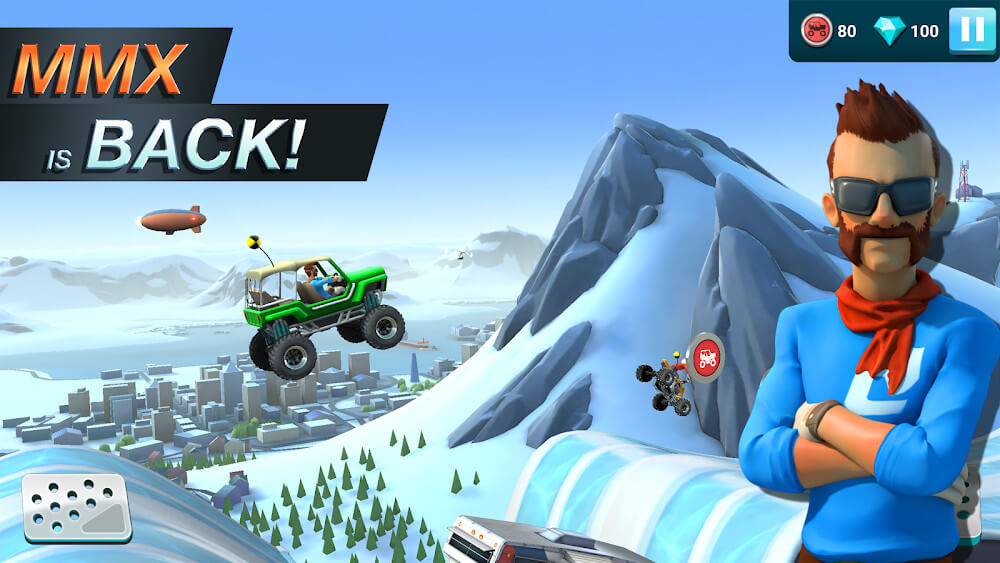 MMX Hill Dash 2 screenshot 2