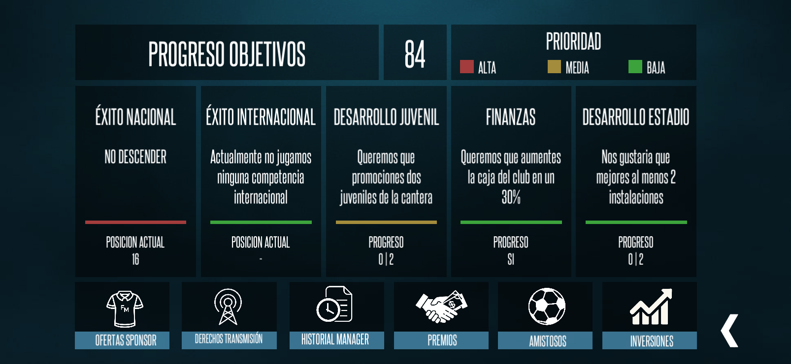 F11 Football Manager screenshot 3