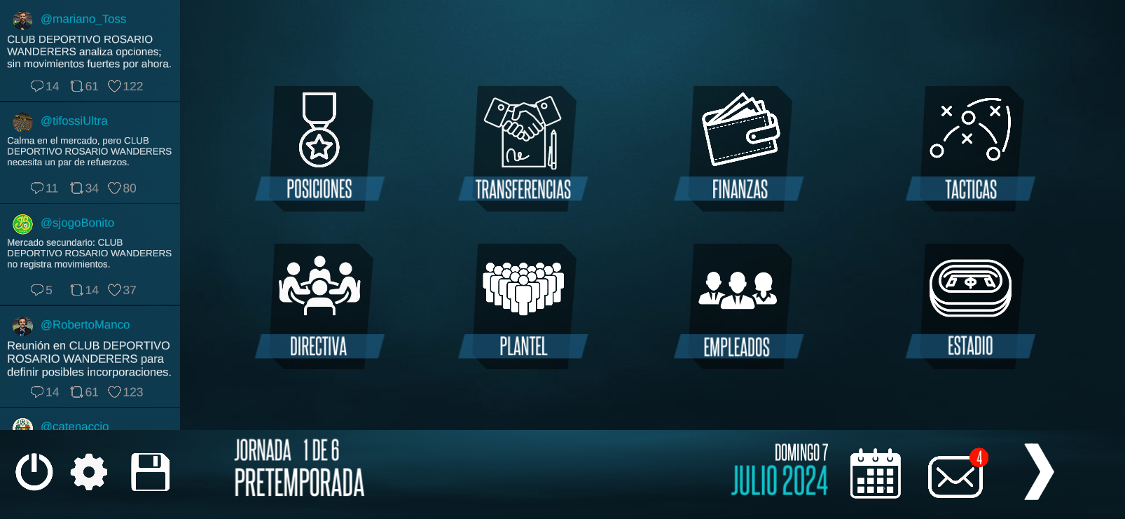 F11 Football Manager screenshot 4