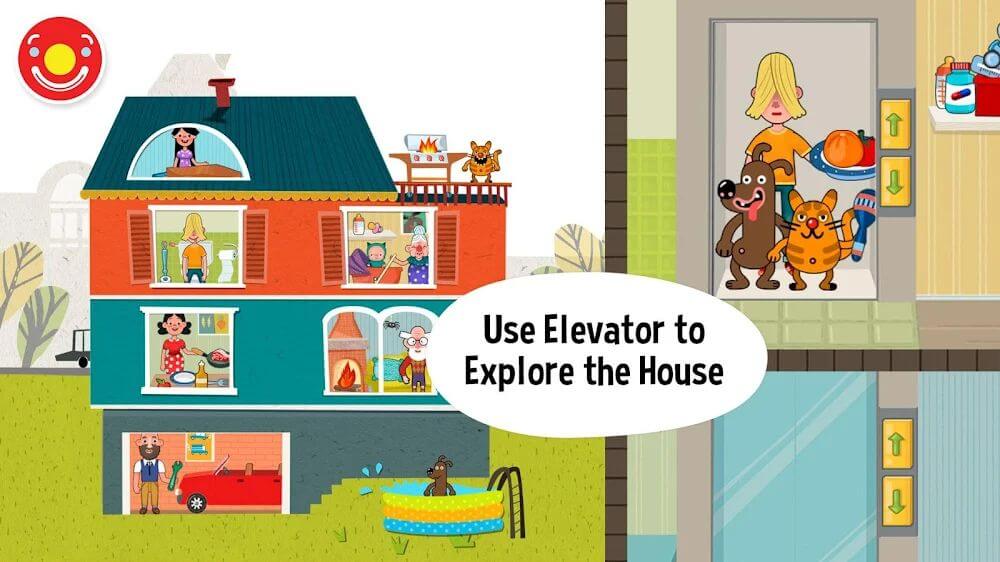 Pepi House: Happy Family screenshot 4