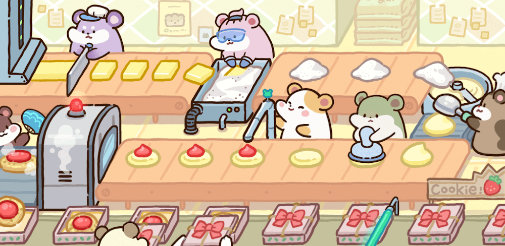 Hamster Cookie Factory screenshot 1