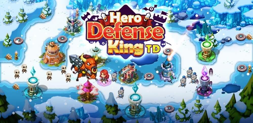 Hero Defense King gameplay screenshot 1