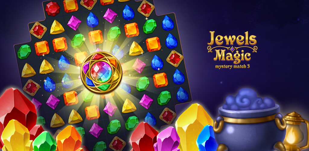 Jewels Magic: Mystery Match3 screenshot 1