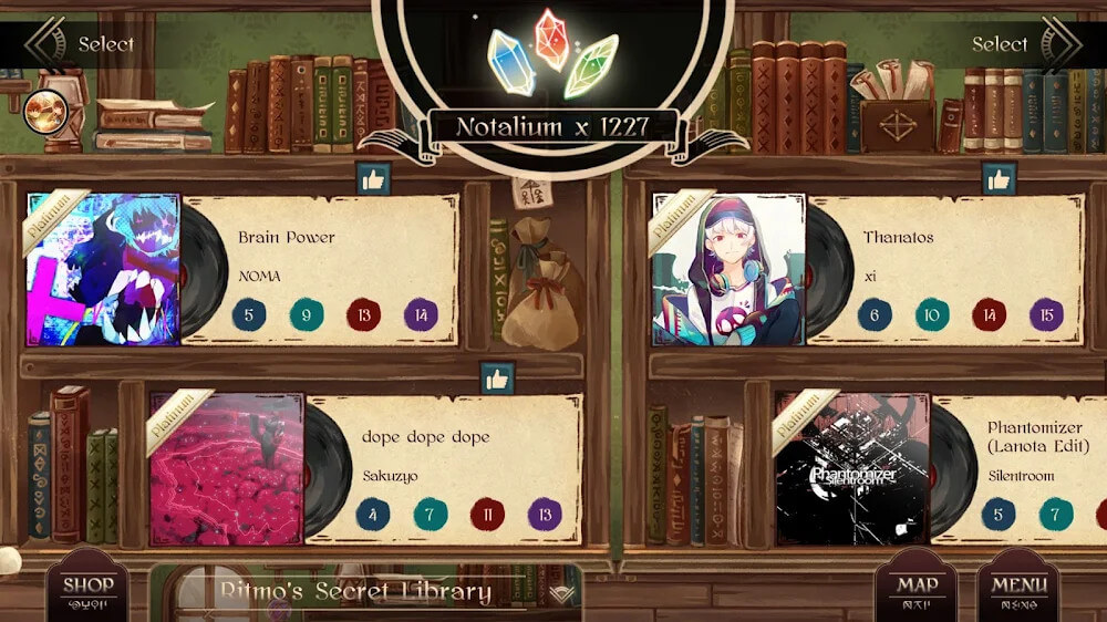 Lanota screenshot 6
