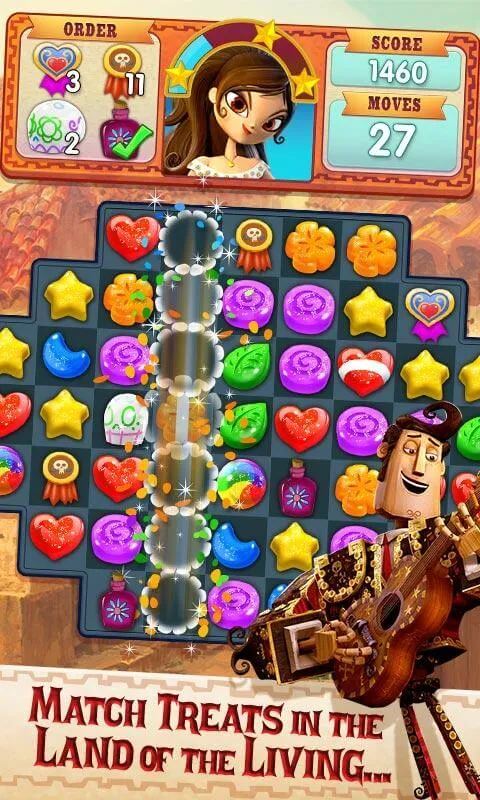 Sugar Smash: Book of Life screenshot 2