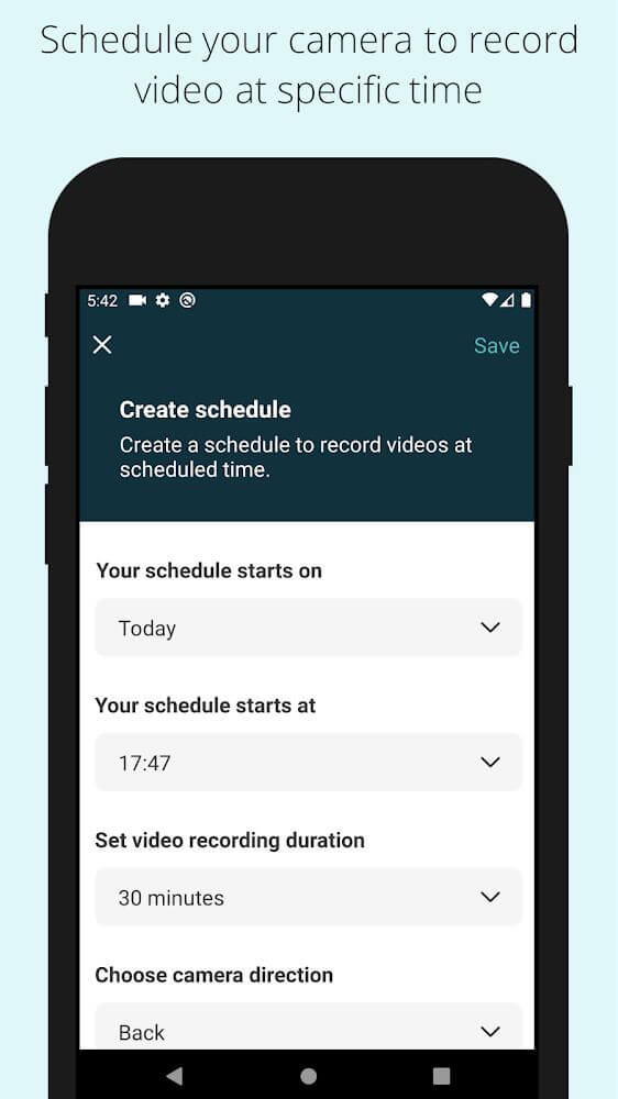 Background Video Recorder screenshot 7