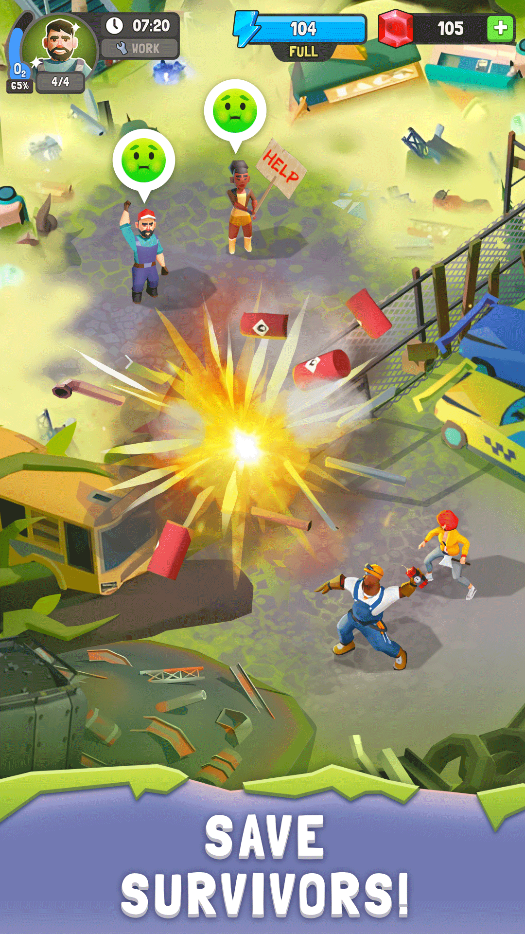 Train of Hope: Survival Game screenshot 3