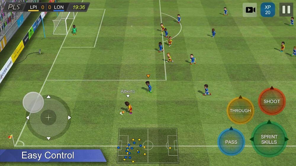 Pro League Soccer screenshot 2