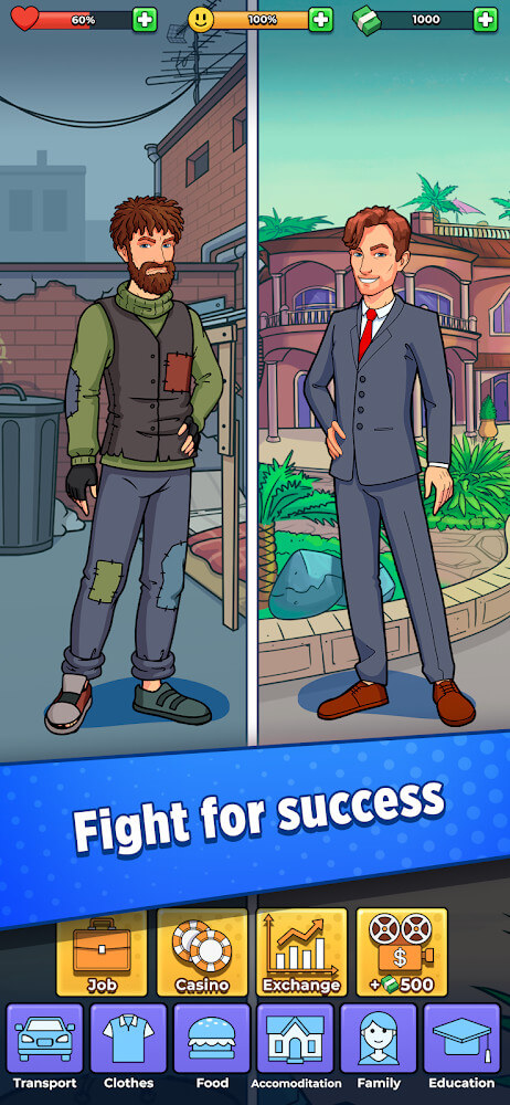 Hobo Life Business Simulator screenshot 2
