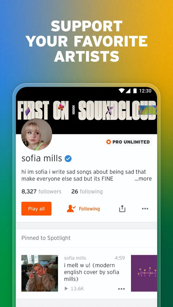 SoundCloud screenshot 4