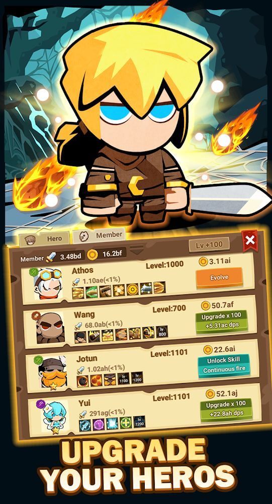 Tap Dungeon Hero screenshot 5