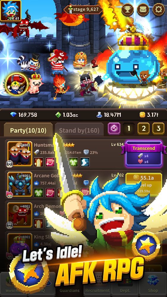 Idle Guardians screenshot 3