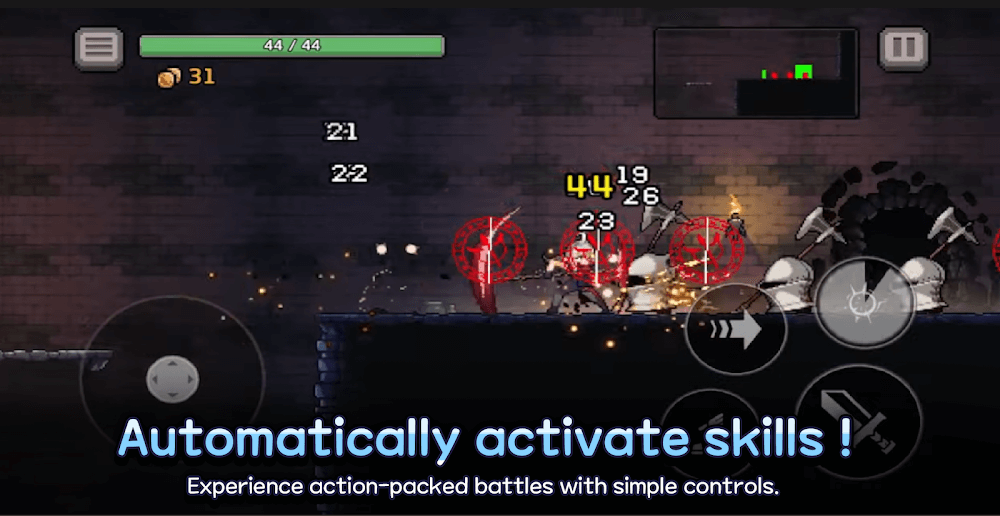 Dungeon Slasher: Roguelike gameplay image 2