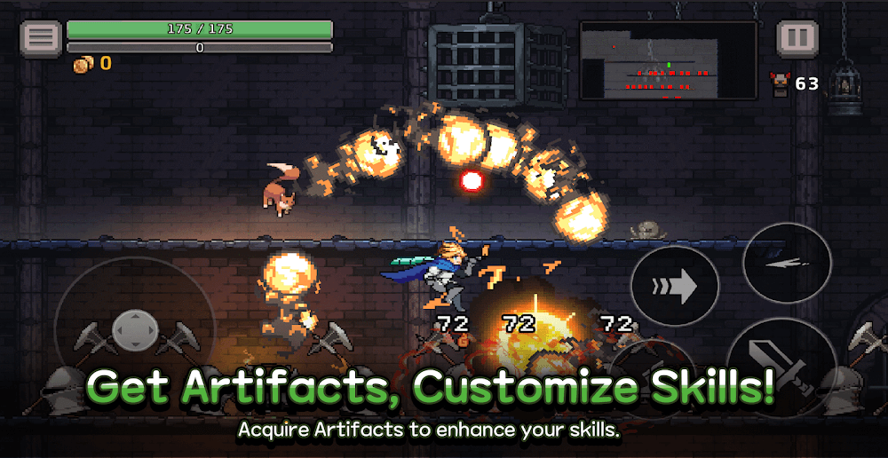Dungeon Slasher: Roguelike gameplay image 4