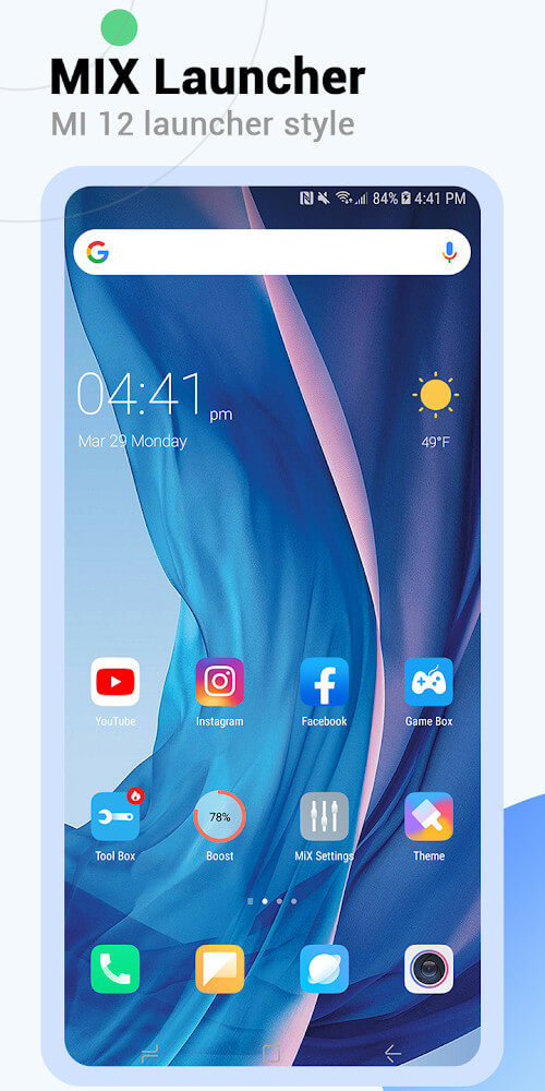MiX Launcher V2 screenshot 2