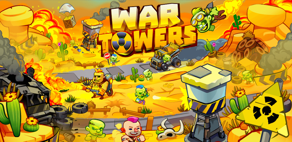 War Towers – Base Wave Defense screenshot 1