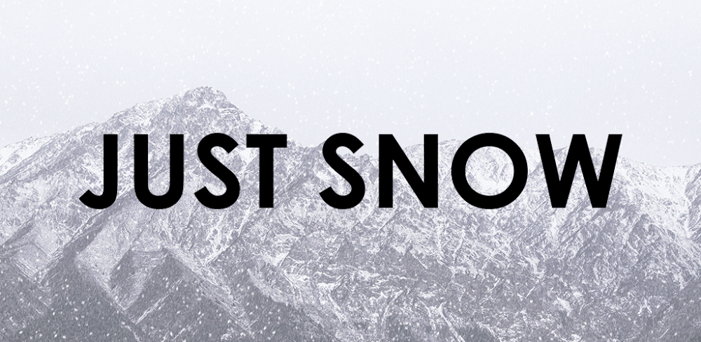 Just Snow - Photo Effects screenshot 1