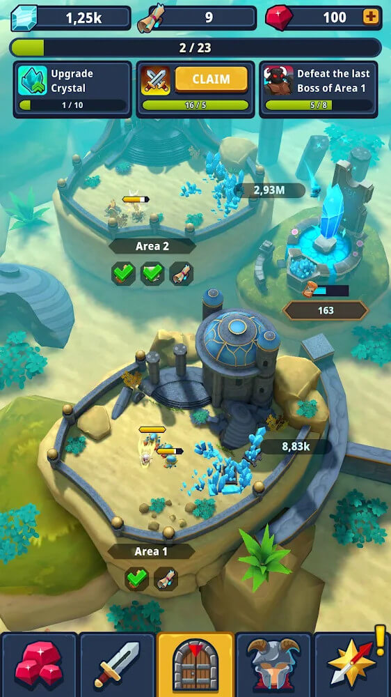 Idle Dungeon Manager screenshot 3