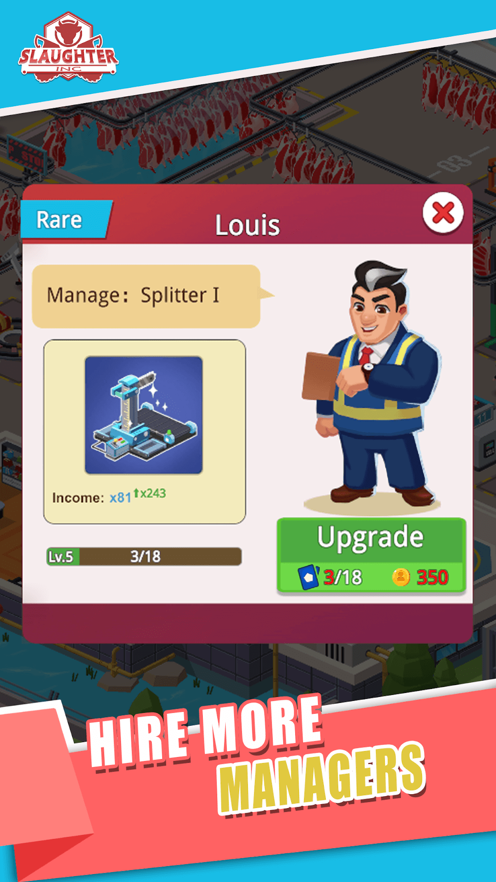 Idle Slaughter Inc gameplay screenshot 4
