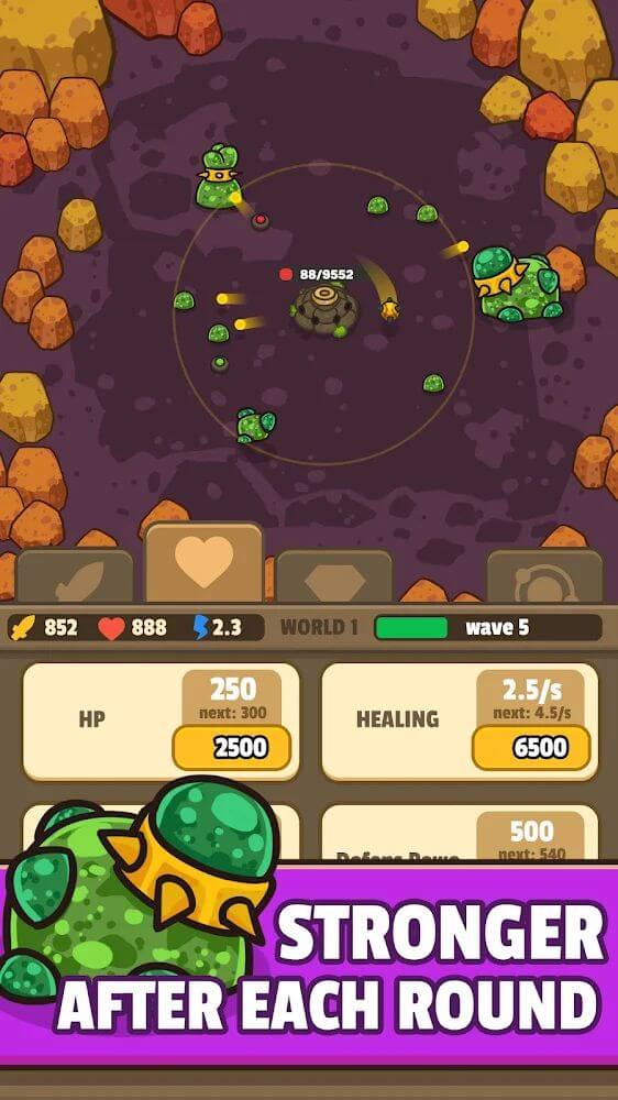 Idle Fortress Tower Defense gameplay screenshot 3