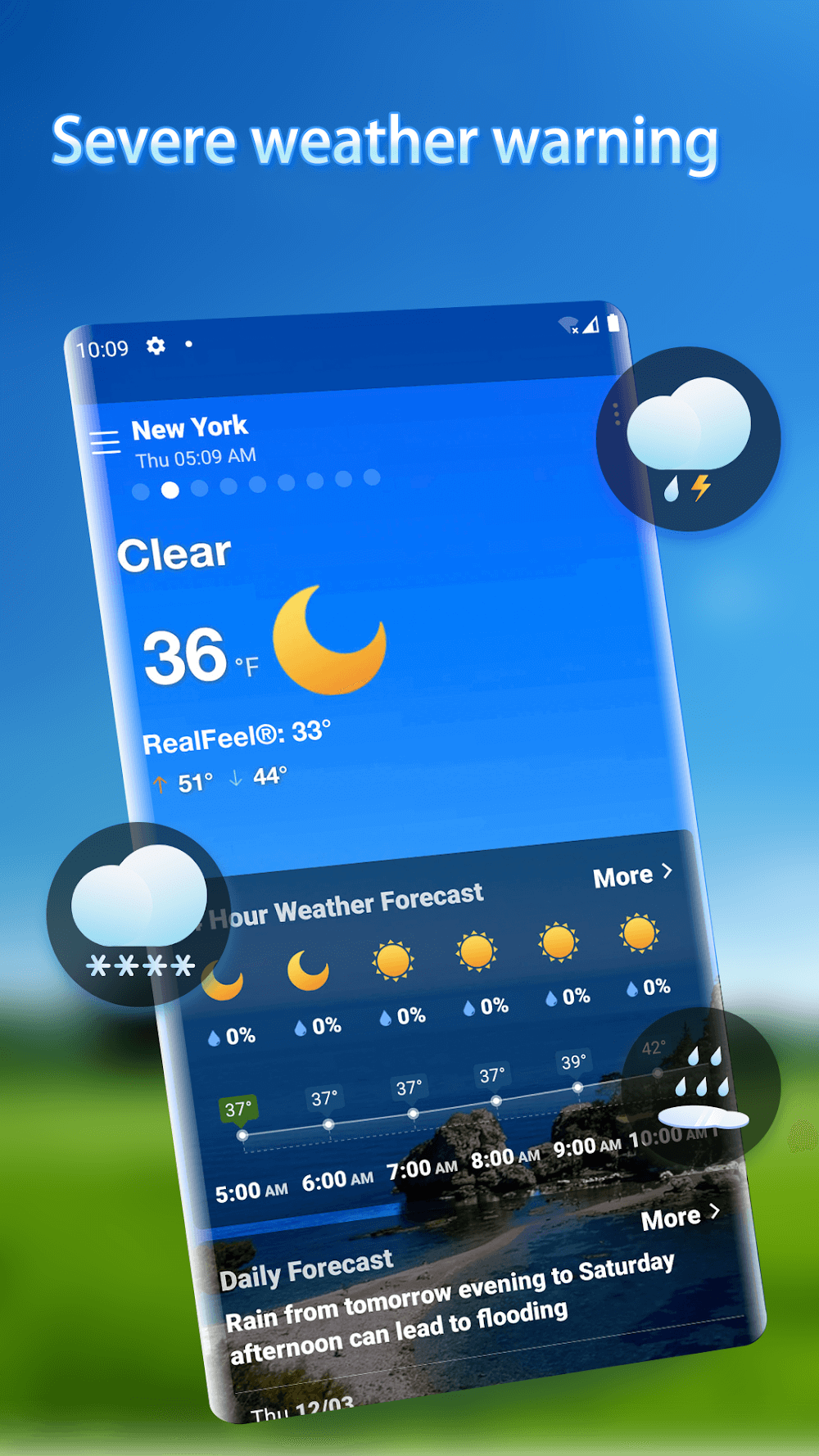 Local Weather Alerts widget screenshot 7