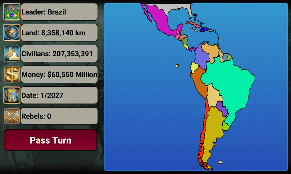 Latin America Empire gameplay screenshot 3
