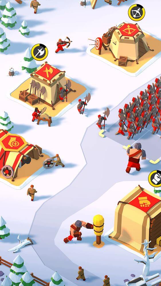 Idle Siege: War Simulator Game screenshot 6