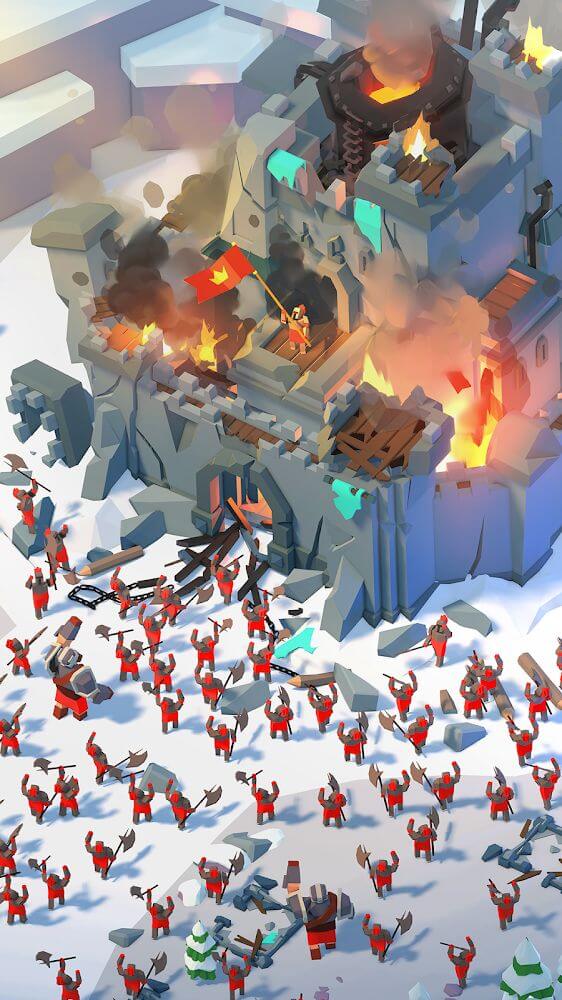 Idle Siege: War Simulator Game screenshot 5