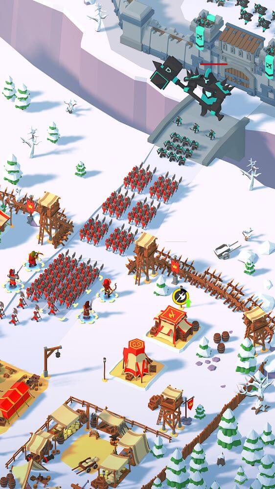 Idle Siege: War Simulator Game screenshot 3