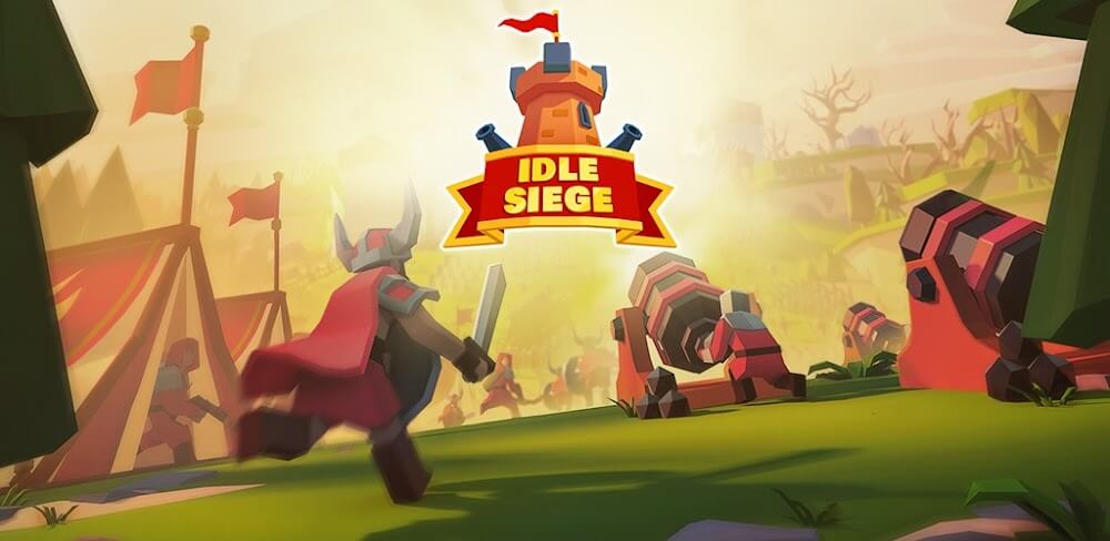 Idle Siege: War Simulator Game screenshot 1