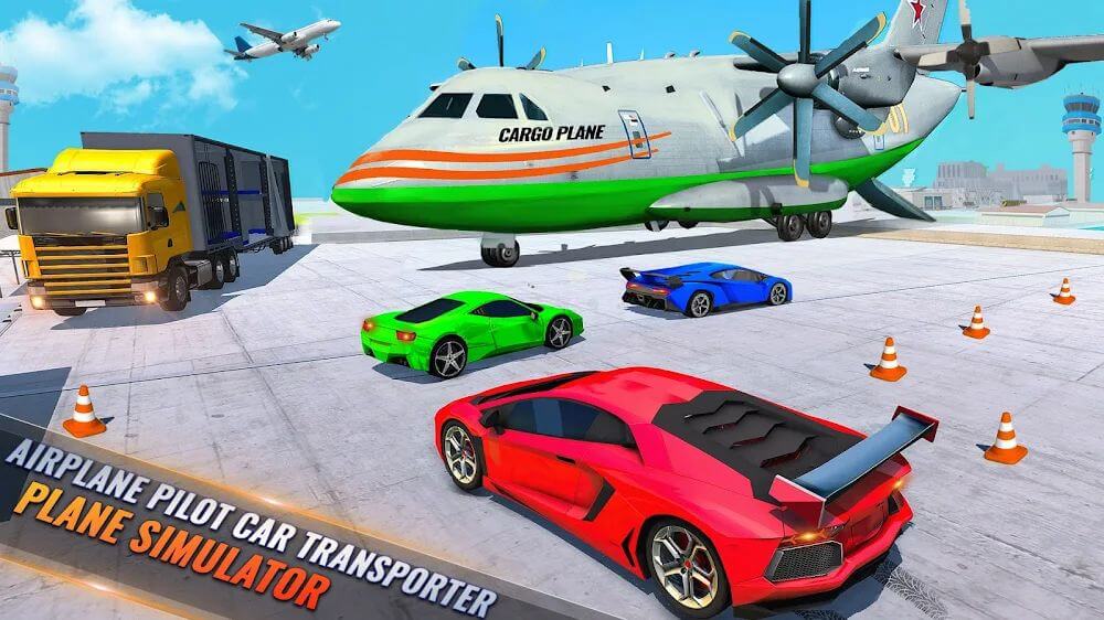 Airplane Pilot Car Transporter screenshot 2