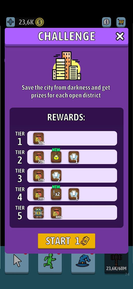 Idle Green Button screenshot 5