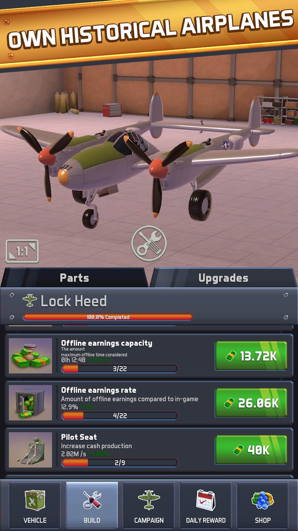 Idle Planes: Air Force Squad screenshot 6